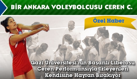 Bir Ankara Voleybolcusu Ceren C.