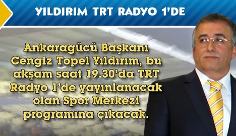 Yıldırım TRT Radyo 1'de....