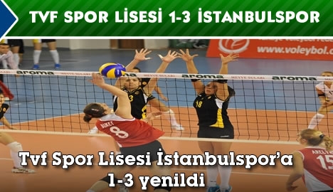 Tvf Spor Lisesi 1-3 İstanbulspor