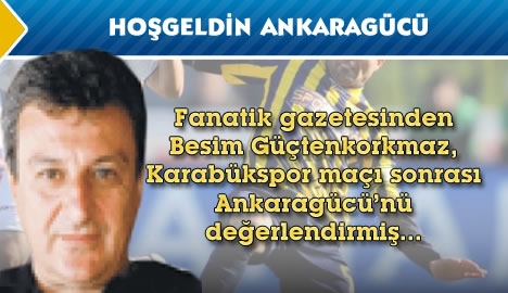 Hoşgeldin Ankaragücü