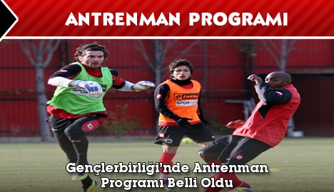 Antrenman Programı Belli Oldu