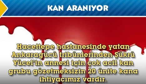 Kan aranıyor....