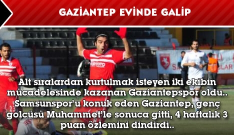 Gaziantep evinde galip....