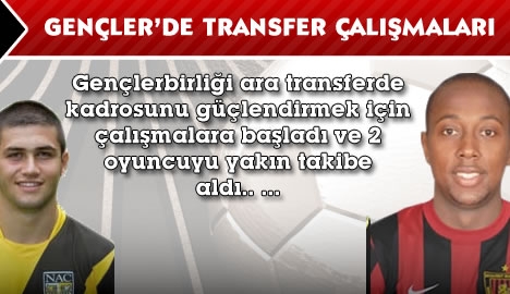 Gençlerbirliği'nde transfer çalışmaları...