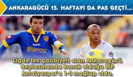 Ankaragücü 15. Haftayı Da Pas Geçti