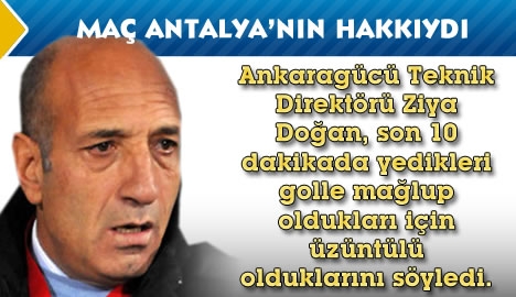 Maç Antalyanın Hakkıydı