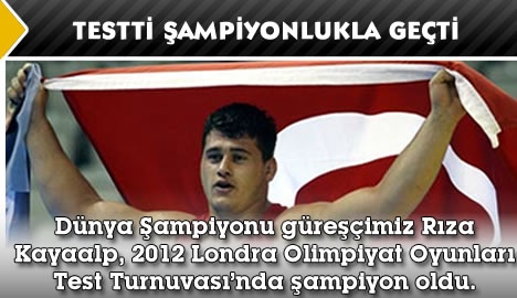 Testi Şampiyonlukla Geçti