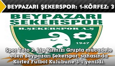 Beypazarı Şekerspor: 1- Körfez: 3