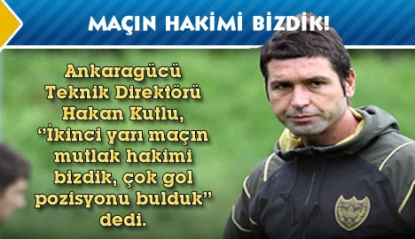 Maçın Hakimi Bizdik