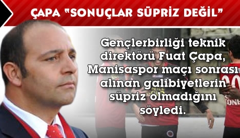 Sonuçlar süpriz değil...