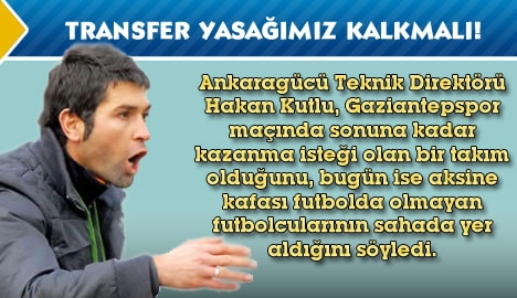 Transfer Yasağımız Kalkmalı