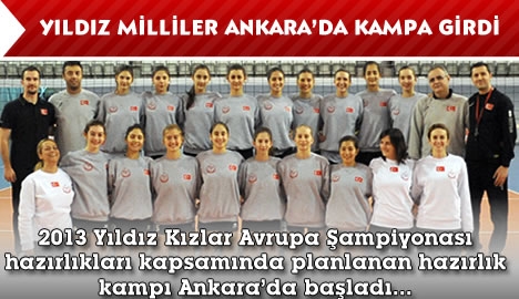 Yıldız Milliler Ankara'da kampa girdi