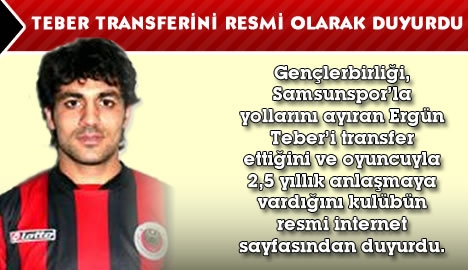 Gençlerbirliği Teber transferini resmi olarak duyurdu