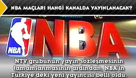 NBA maçlarının yayın adresi belli oldu