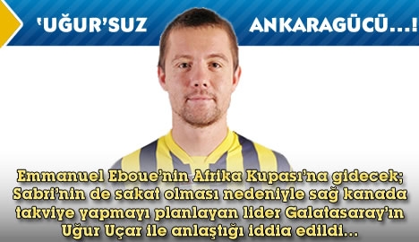 Ankaragücü'nün 'Uğur'u da Uçtu...