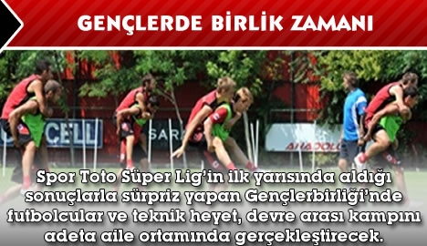 Gençlerde birlik zamanı...