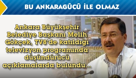 Bu Ankaragücü ile olmaz....