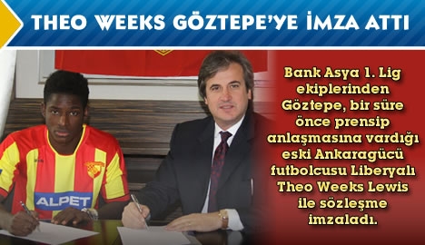 Theo Weeks resmen Göztepe'de...