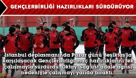 Gençlerbirliği hazırlıkları sürdürüyor...