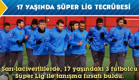 17 yaşında Süper Lig tecrübesi...