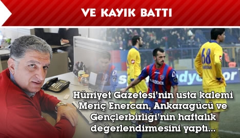 Ve kayık battı....