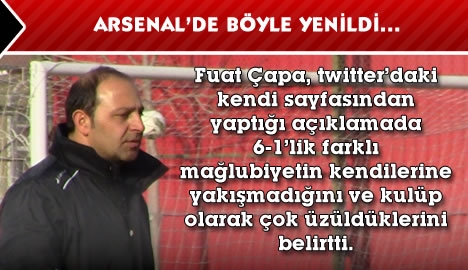 Arsenal'de böyle yenildi...