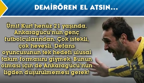 "Demirören el atsın."