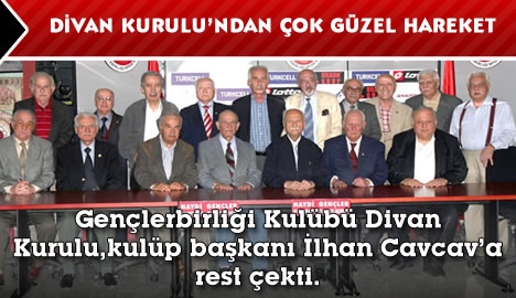 Gençlerbirliği'nde Divan Kurulu'ndan çok güzel hareket