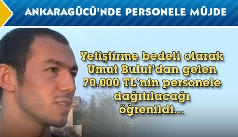 Ankaragücü'nden personele müjde...