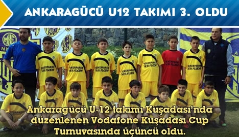 Ankaragücü U12 takımı 3. oldu... 