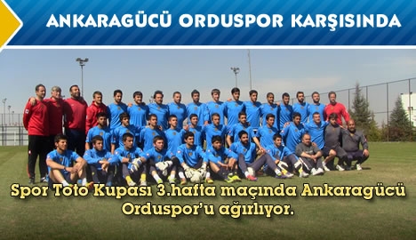 Ankaragücü, Orduspor karşısında...