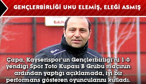 Gençler unu elemiş, eleği asmış...