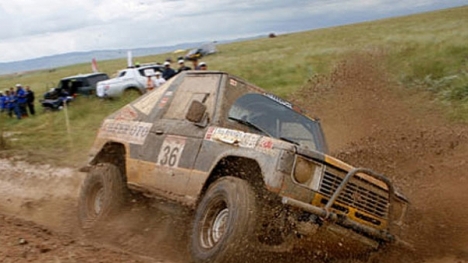 Off-road yarışı Kızılcahamamda