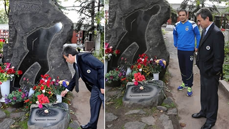 Kocaman'dan Nazım Hikmet ziyareti