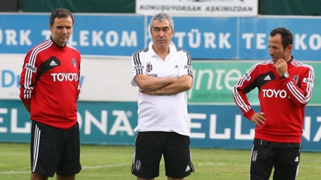 Beşiktaş basına kapalı çalıştı..