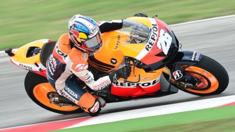 Pedrosa son dakikada pelo oldu