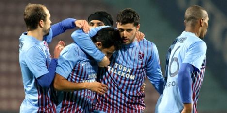 Trabzonspor evinde farklı!