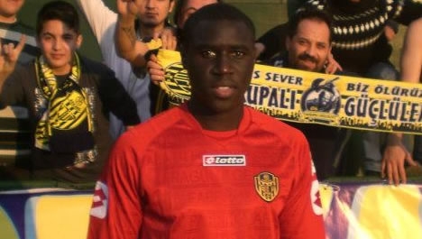 Baba Diame Ankaragücü idmanında!