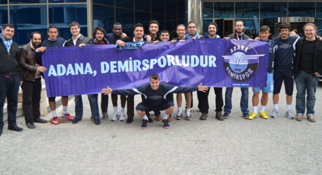 Adana Demirspor'a destek geldi..