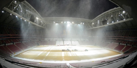 TT Arena çimlerine çözüm bulundu!