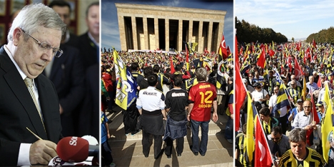 Fenerbahçe Anıtkabir'de!