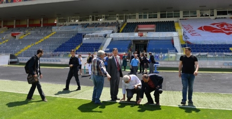 19 Mayıs Stadı'nı İncelediler!