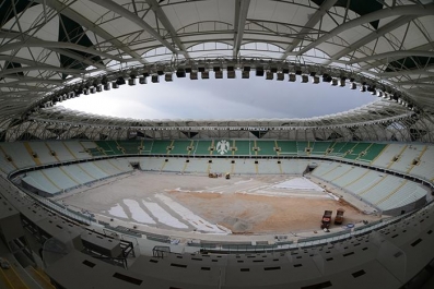 Konyaspor'un yeni stadı bitmek üzere..