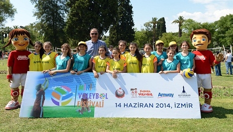 Mini Voleybol Festivali sona erdi..