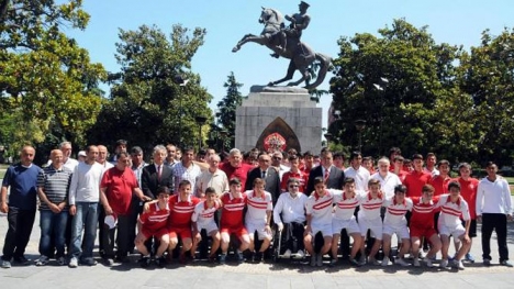 Samsunspor'da 49.yıl coşkusu..