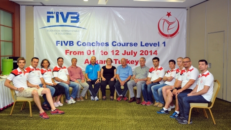 FIVB Antrenörlük Kursu, Ankara'da başladı..