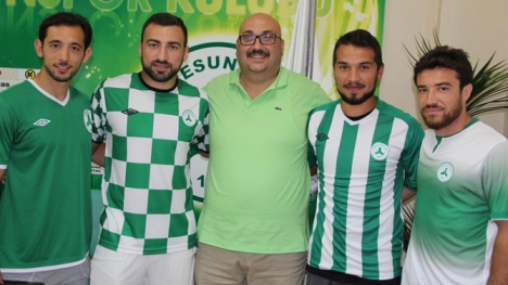 Giresunspor'da imzalar durmuyor!