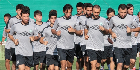 Giresunspor'da sağlık kontrolü zamanı..