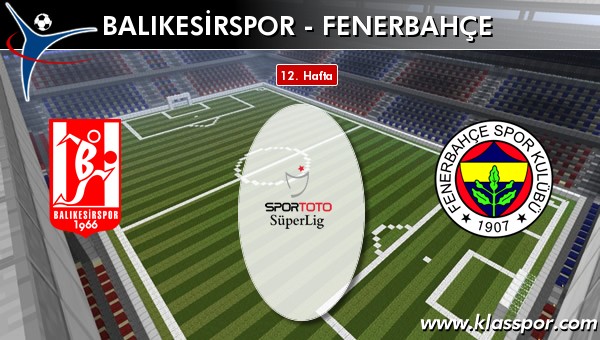 Balıkesirspor 0 - Fenerbahçe 1