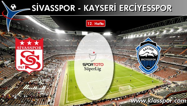 Sivasspor 1 - S.A.İ. K.Erciyesspor 1